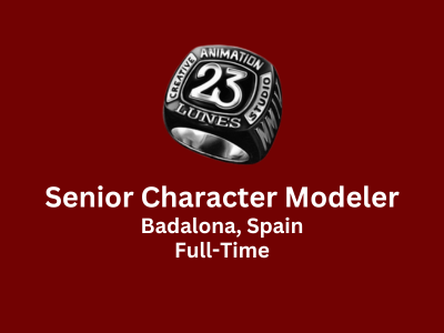 Senior Character Modeler required at 23Lunes Studio