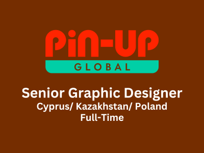 Senior Graphic Designer required at PIN-UP