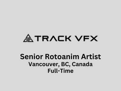 Senior Rotoanim Artist, Track VFX
