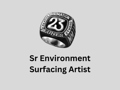 23lunes Studio is hiring Senior Environment Surfacing Artist