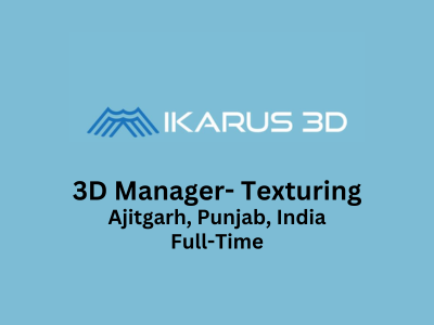 3D Manager- Texturing required at Ikarus 3D
