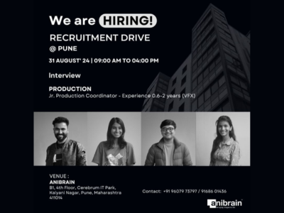 Anibrain VFX Recruitment in Pune