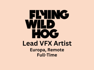 Lead VFX Artist required at Flying Wild Hog