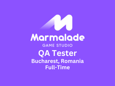 Marmalade Game Studio is looking for a QA Tester