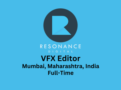 Resonance Digital is seeking a skilled VFX Editor