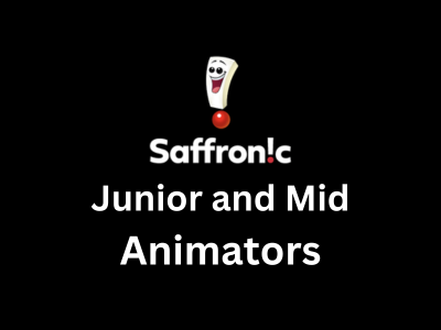 Saffronic is looking for Junior and Mid Animators