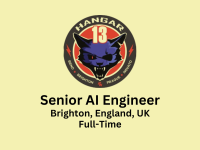 Senior AI Engineer required at Hangar 13 Games