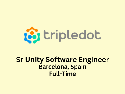Senior Unity Software Engineer required at Tripledot Studios
