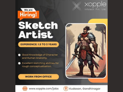 Sketch Artist required at Xopple Infotech Pvt. Ltd.