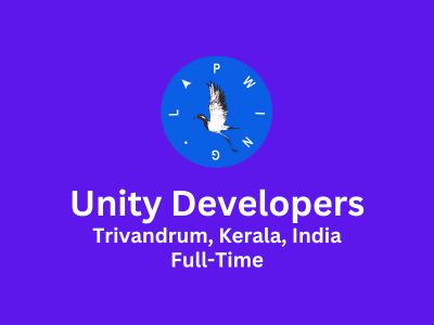 Unity Developers required at Lapwing Studios