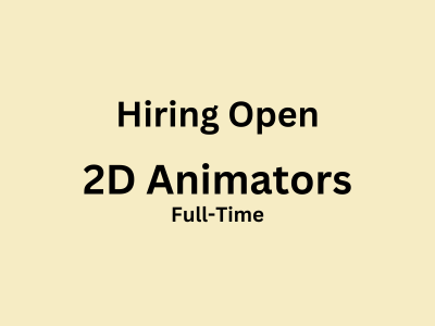 Xiwa Studioz is currently seeking talented 2D Animators