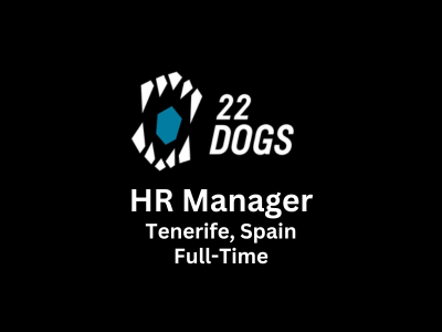 22DOGS is looking for an experienced HR Manager