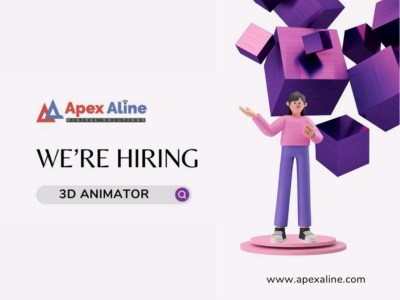 3D Animator required at Apex Aline Digital Solutions
