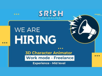 3D Character Animator required at Srish Animation