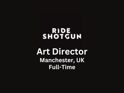 Art Director required at Ride Shotgun
