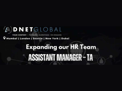 Assistant Manager TA required at Adnet Global