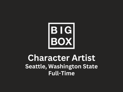 BigBoxVR is looking for Character Artist