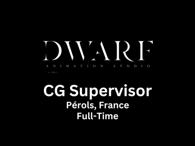 CG Supervisor required at Dwarf Animation Studio