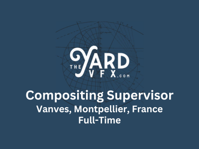 Compositing Supervisor required at The Yard VFX