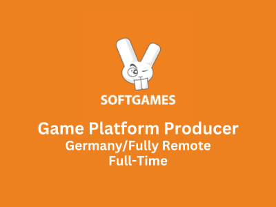 Game Platform Producer required at Softgames