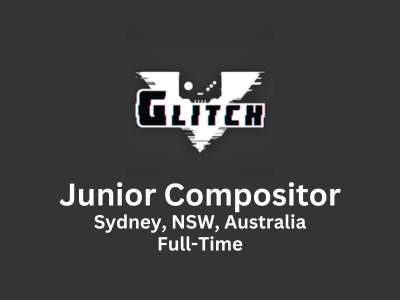 Junior Compositor required at Glitch Productions 