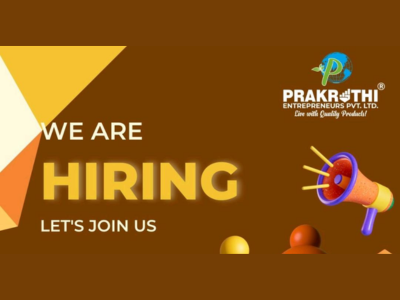 Latest job openings at Prakruthi Entrepreneurs Pvt Ltd