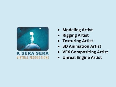 Multiple job openings at K Sera Sera Limited
