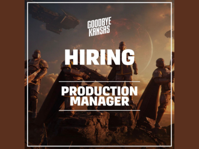 Production Manager required at Goodbye Kansas Studios