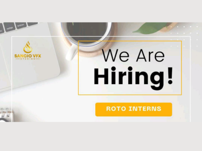 Sancio VFX Studios is looking for Roto Interns