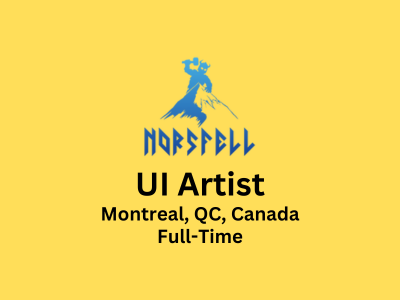UI Artist required at Norsfell Games Inc