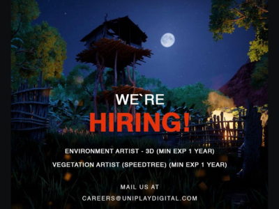 Uniplay Digital is looking for talented artists