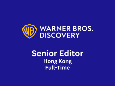 Warner Bros. Discovery is hiring Senior Editor
