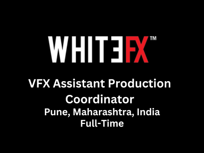 WhiteFX Studio is hiring VFX Assistant Production Coordinator