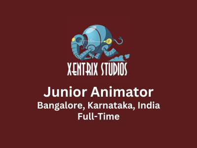 Xentrix Studios is looking for talented Junior Animators