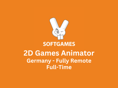2D Games Animator required at SOFTGAMES