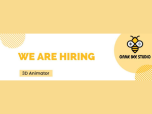 3D Animator required at Gamebee Studio - Blender and Unity