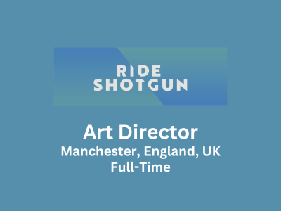 Art Director required at Ride Shotgun