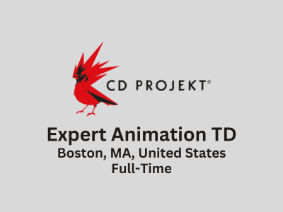 CD PROJEKT RED is looking for an Expert Animation TD