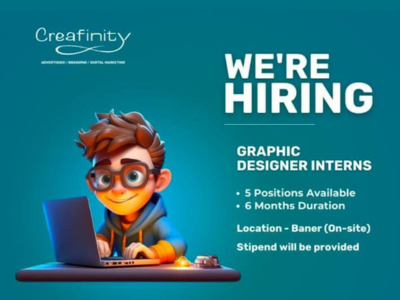 Creafinity is hiring Graphic Designer Interns