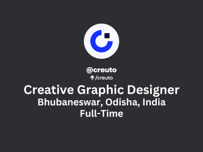 Creative Graphic Designer required at Creuto