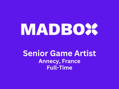 Madbox is looking for Senior Game Artist