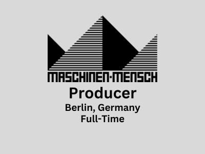 Maschinen-Mensch is seeking for a Producer