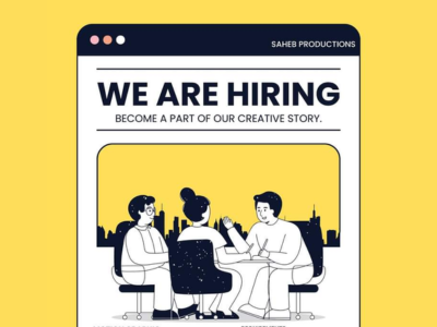 Motion Graphic Designer required at Saheb Productions