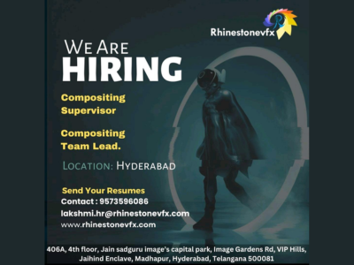 Rhinestonevfx Pvt Ltd is hiring for Compositing roles