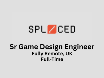 Spliced Inc. is hiring Senior Game Design Engineer