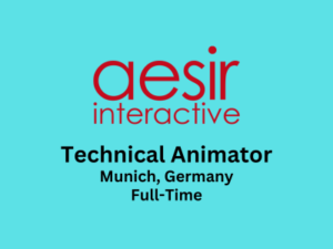 Technical Animator required at Aesir Interactive - Unreal Engine 5