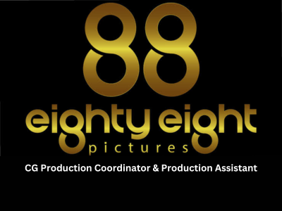 88 Pictures hiring CG Production Coordinator & Assistant