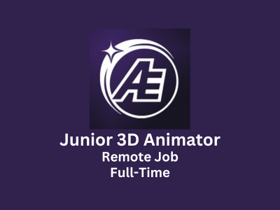 Aether Studios is looking for Junior 3D Animator