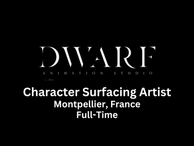 Character Surfacing Artist required at Dwarf Animation Studio