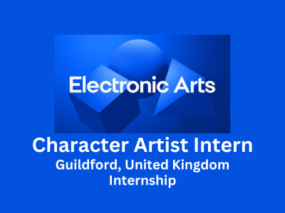 Electronic Arts Inc. is hiring Character Artist Intern